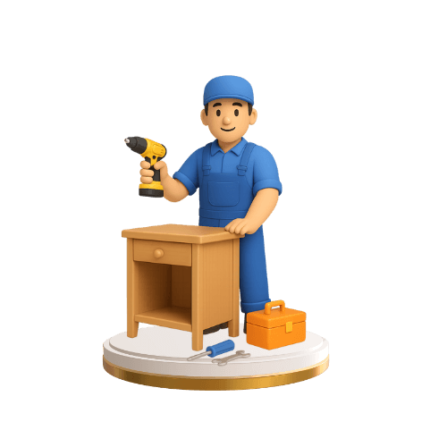 Услуга сборки и разборки мебели в Праге