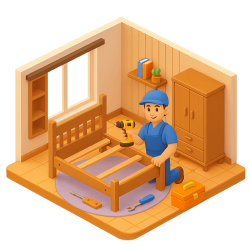 Сборка и разборка мебели в Праге